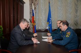 Подписано Региональное соглашение с ГУ МЧС России по Свердловской области на новый срок.