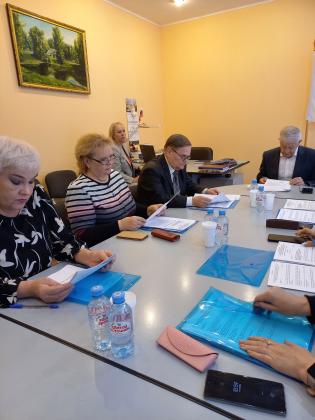 Заседание президиума Свердловской областной организации